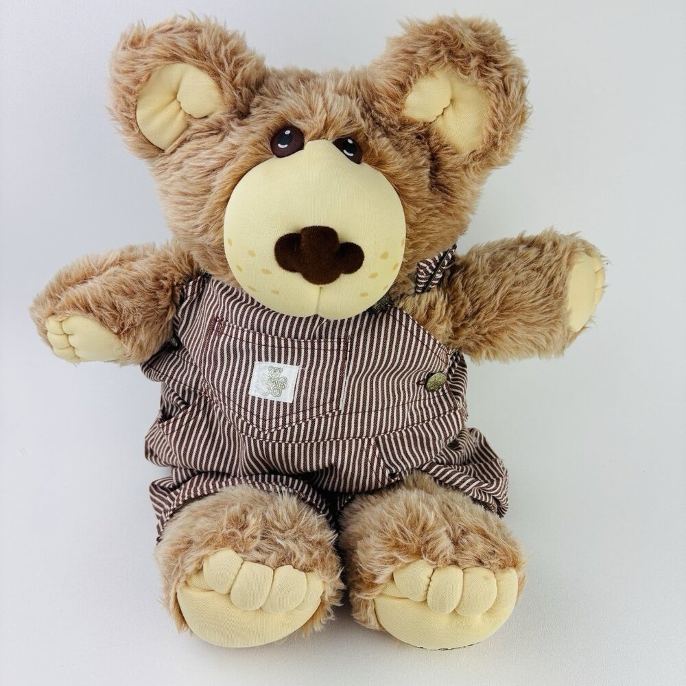 VTG 1980's Xavier Roberts Large 22" Furskins Teddy Bear Stuffed Plush Animal